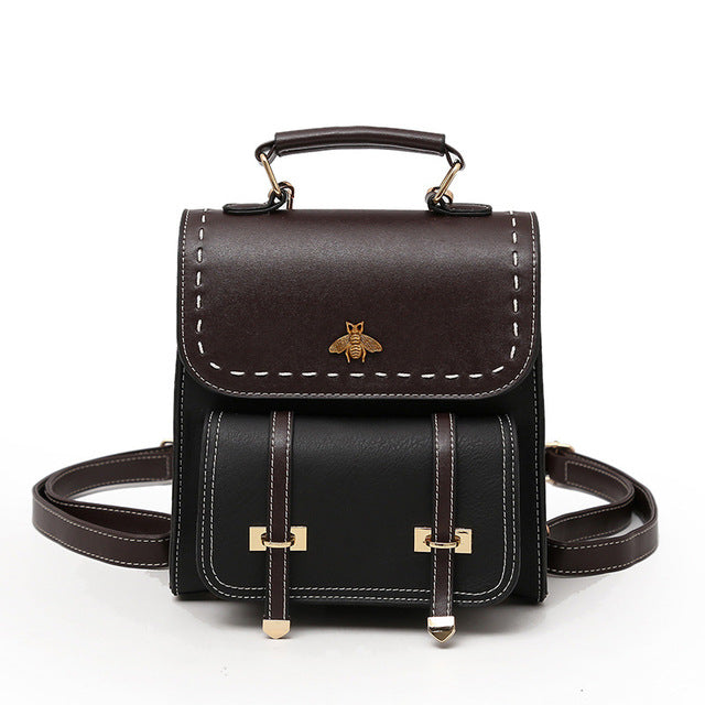Vintage Leather Women's Backpack