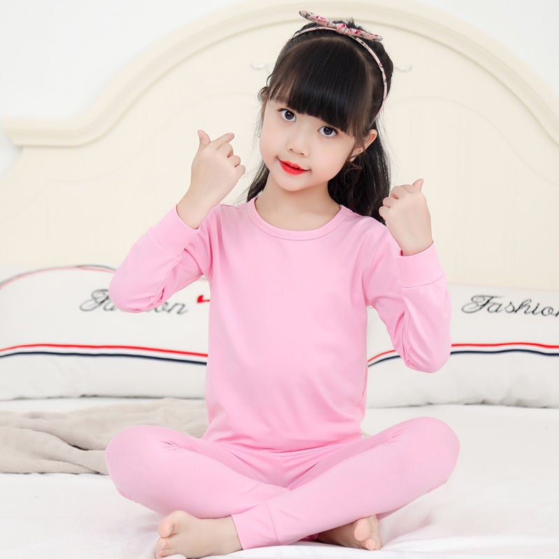 Kids' Modal Autumn Clothing Set | Long-Sleeve Top & Trousers | Boys & Girls