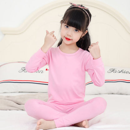 Kids' Modal Autumn Clothing Set | Long-Sleeve Top & Trousers | Boys & Girls