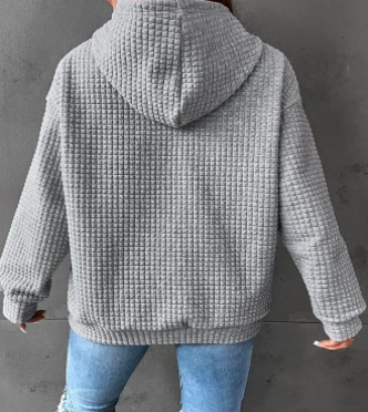 Women's Loose Hooded Sweater