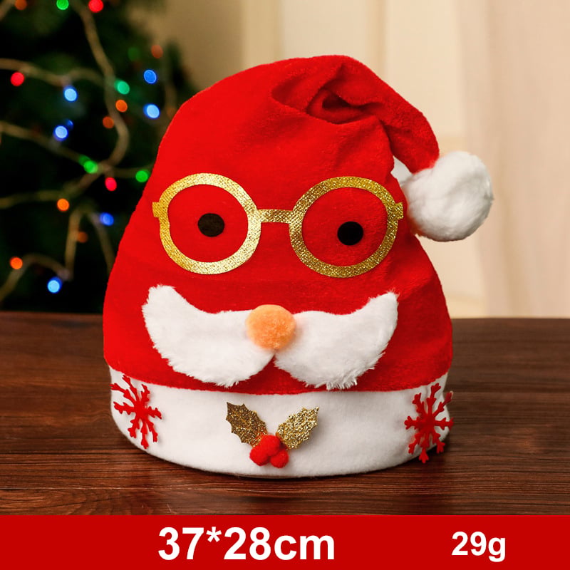 Weihnachten Schneemann & Weihnachtsmann Mützen | Festliche Weihnachtsmützen