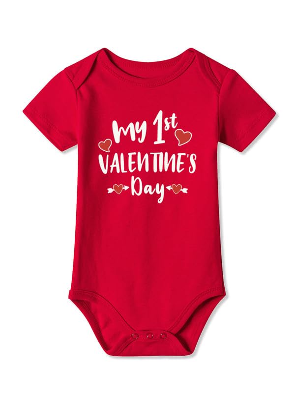 Baby First Valentine’s Day Bodysuit