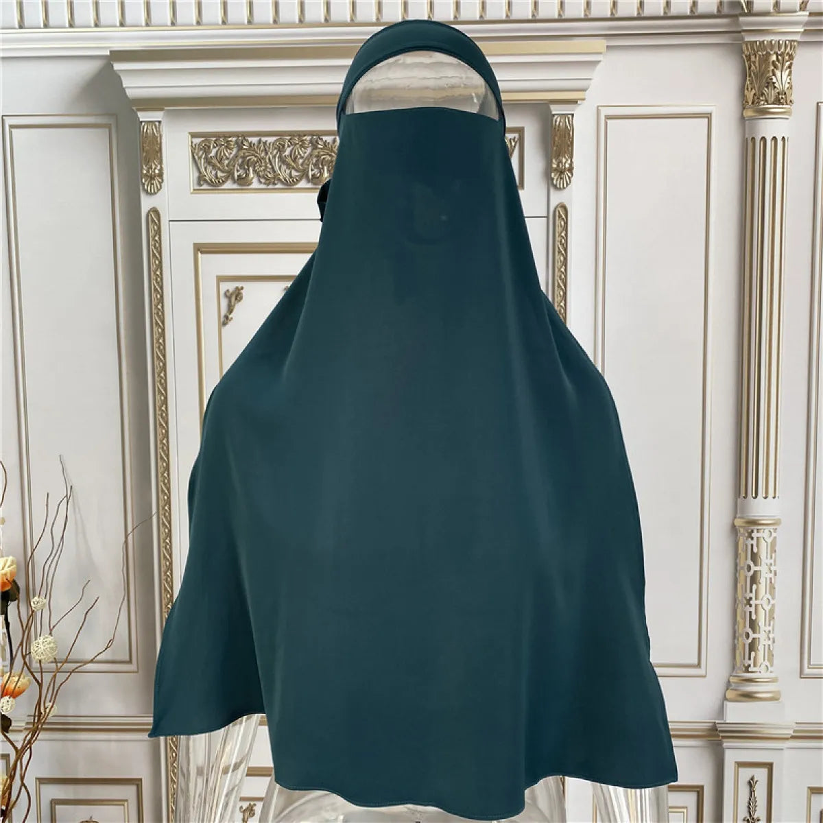 Women's Solid Colour Veil | Elegant Modest Head Covering