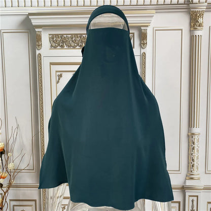 Women's Solid Colour Veil | Elegant Modest Head Covering