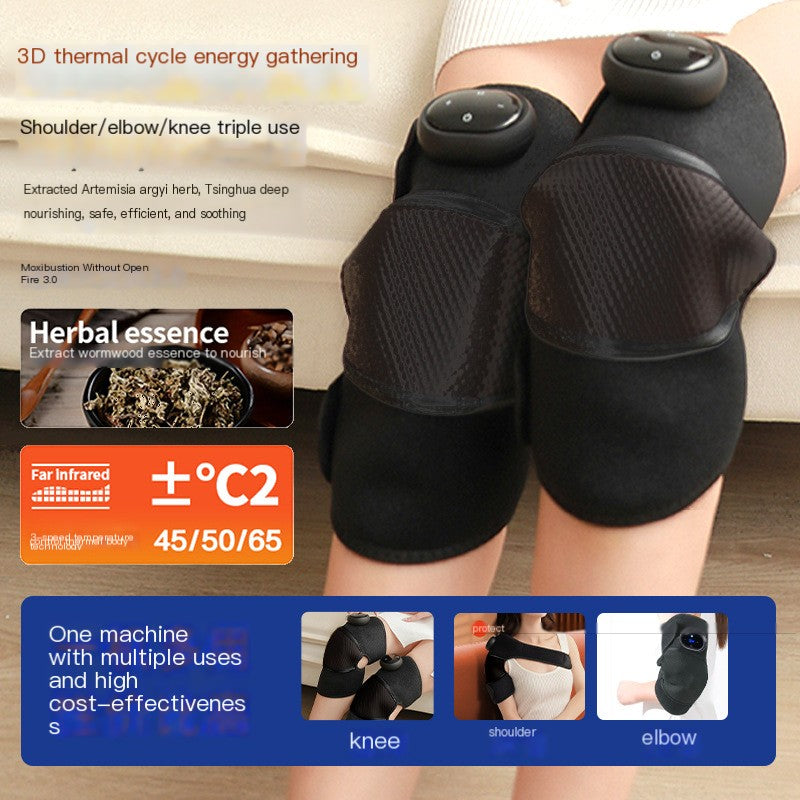 Electric Knee Heat Therapy Massager for Joint Relief