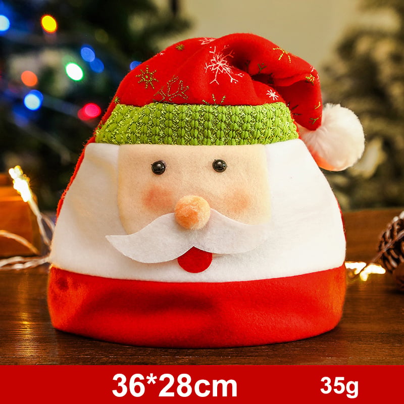 Weihnachten Schneemann & Weihnachtsmann Mützen | Festliche Weihnachtsmützen