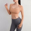 Falsches zweiteiliges Yoga-Top – Sportbekleidung für Damen