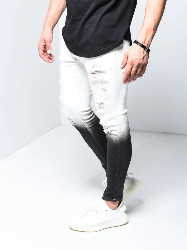 Women's Distressed Stretch Skinny Jeans