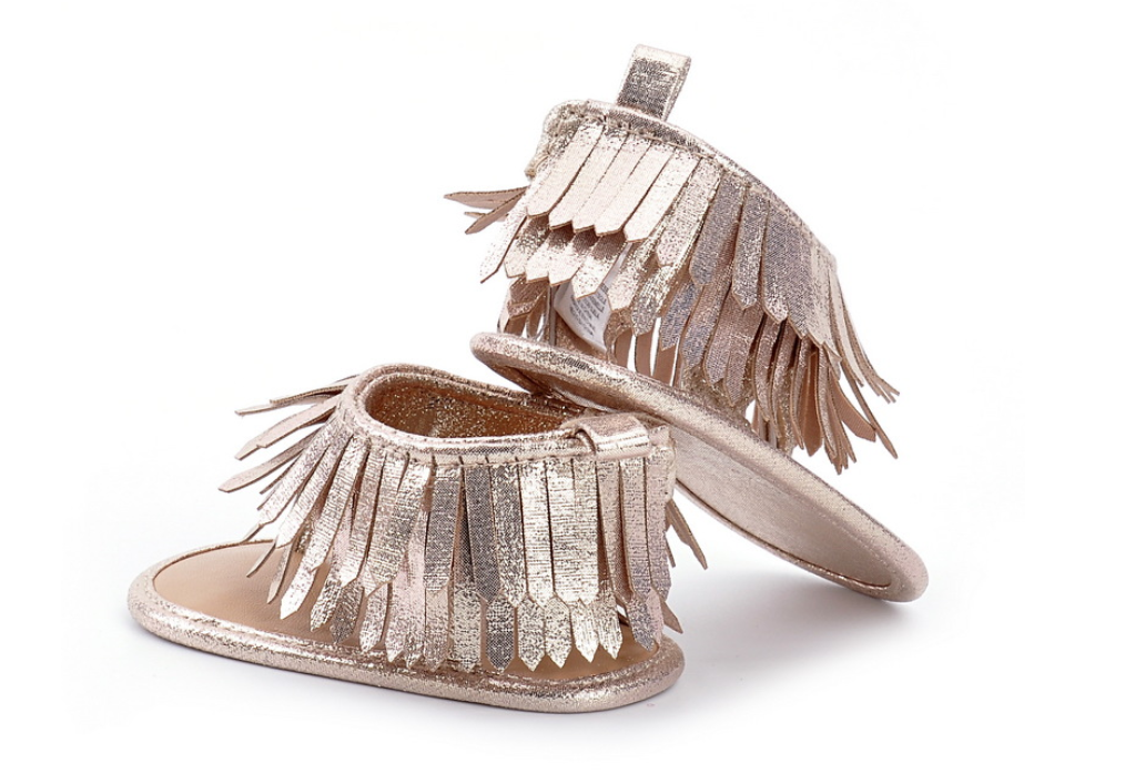 Toddler Sandals with Tassel Design