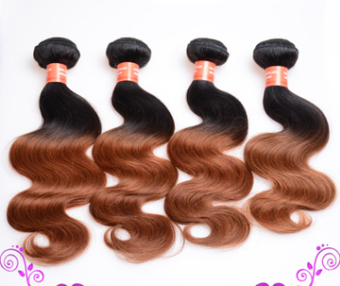 Gradient Body Wave Hair Curtain