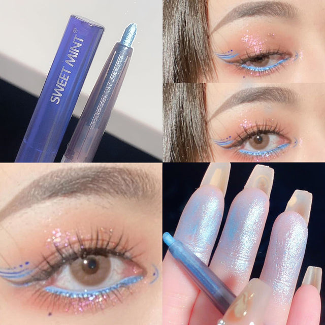 Shiny Chameleon Glitter Eyeliner Pencil – Waterproof & Long-Lasting