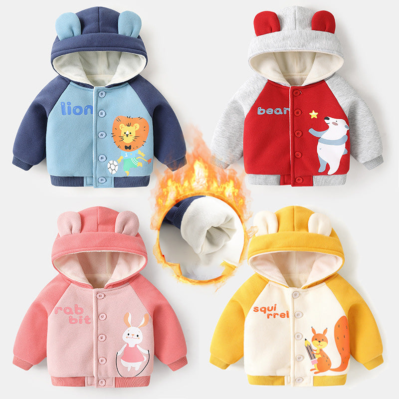 Baby & Toddler Hooded Fleece Jacket