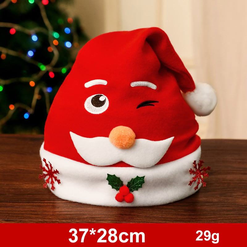 Weihnachten Schneemann & Weihnachtsmann Mützen | Festliche Weihnachtsmützen