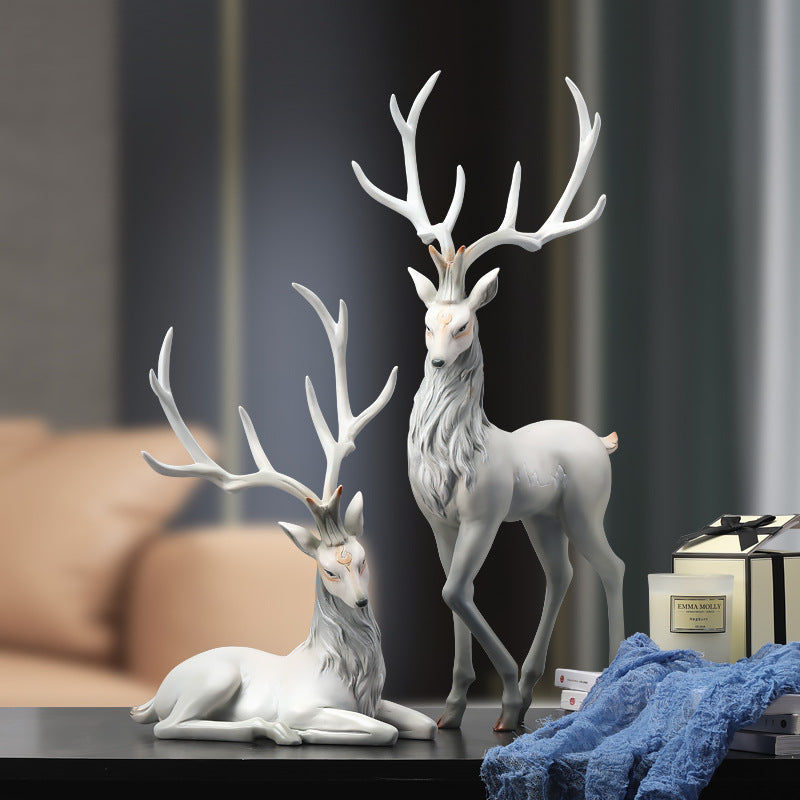 Resin Deer Figurine