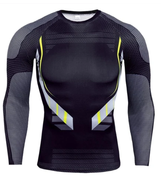 BJJ Rashguard | Jiu-Jitsu Kompressions-Shirt mit langen Ärmeln