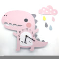Dinosaurier 3D Wanduhr für Kinderzimmer und Babyzimmer