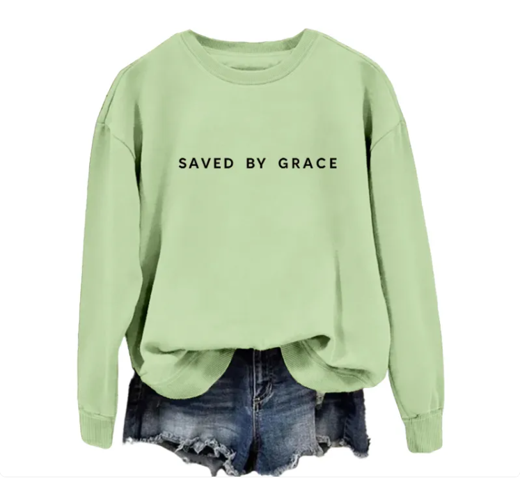 Sweat à capuche « Graceful Faith » – Sweat à capuche CVC en coton pour femme, disponible en 15 couleurs