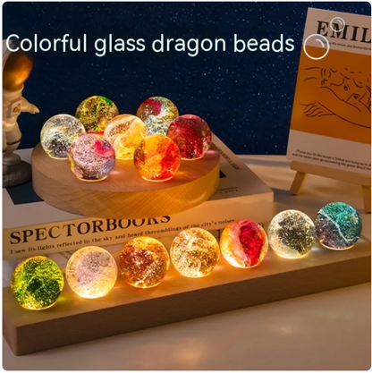 Glow-In-The-Dark Crystal Glass Ball