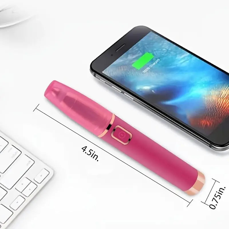 Rechargeable Eyebrow & Facial Hair Remover – Painless Precision Trimmer
