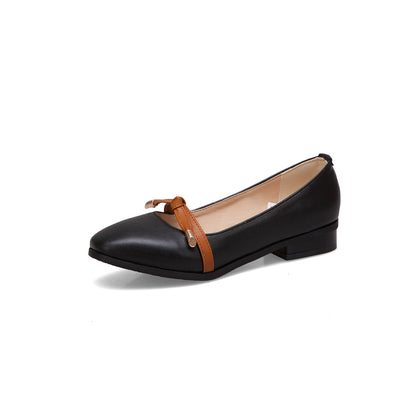 Girls' Leather High Heel Shoes | Stylish School Footwear