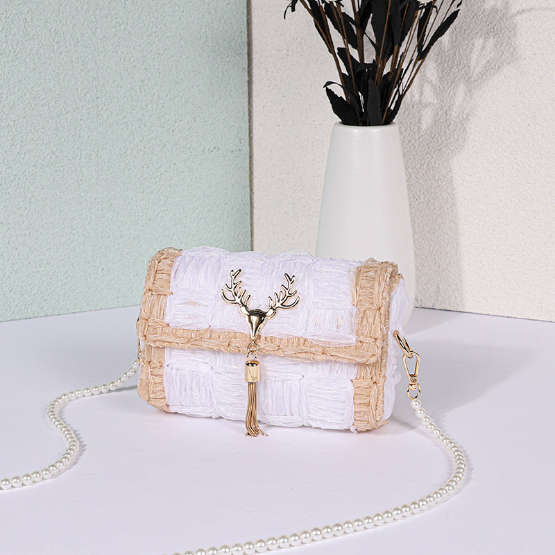 Women's Cotton Bag with Magnetic Closure