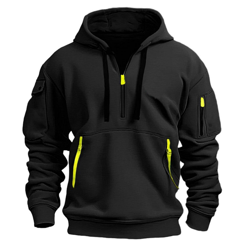 Easy Fit Hooded Sweatshirt – Unisex Polyester Pullover Hoodie in 8 Colours | S–3XL