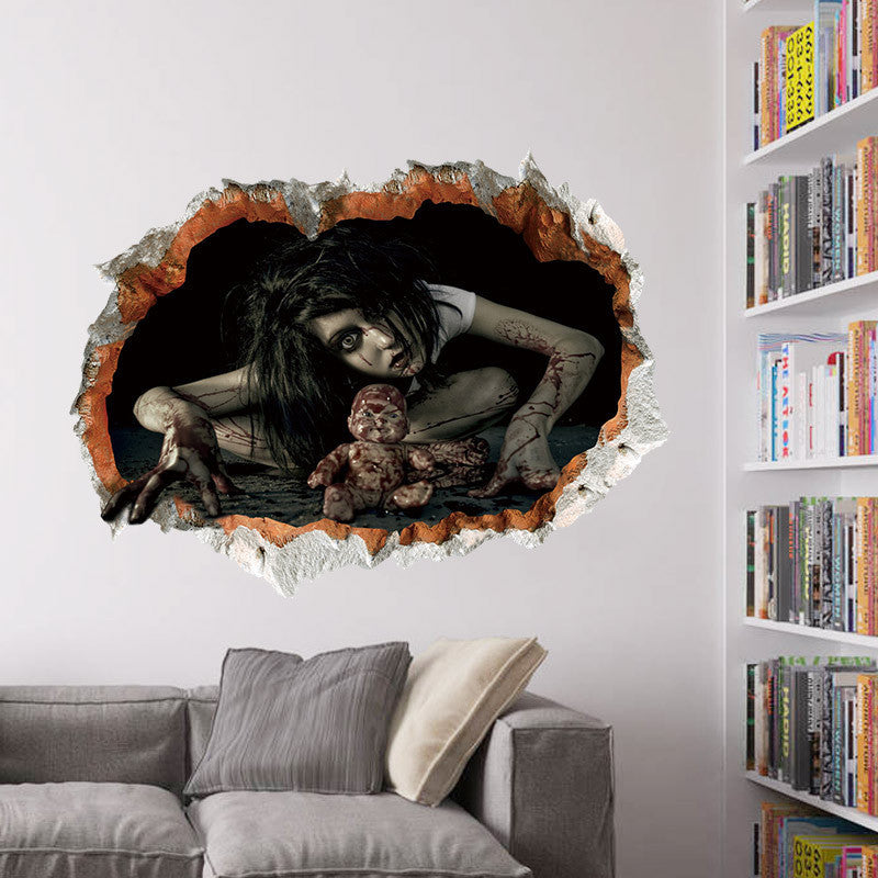 Stickers muraux Halloween - Décoration chambre et salon