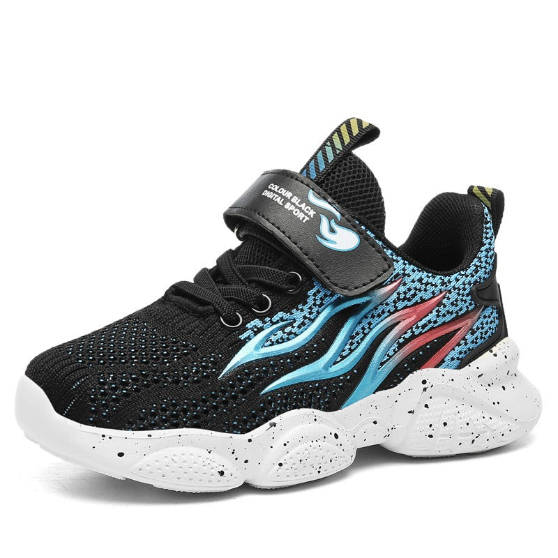Jungen Sportschuhe mit Gummisohle – Leichte Freizeit-Sneaker für Kinder