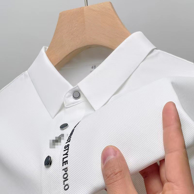 Polo respirant pour homme – Léger en nylon manches courtes et longues | M–4XL