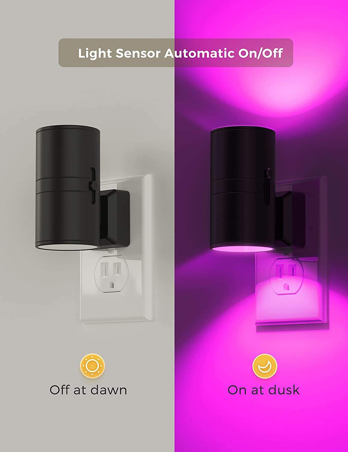 Colour Changing LED Night Light – Nursery & Kids Room Lamp
