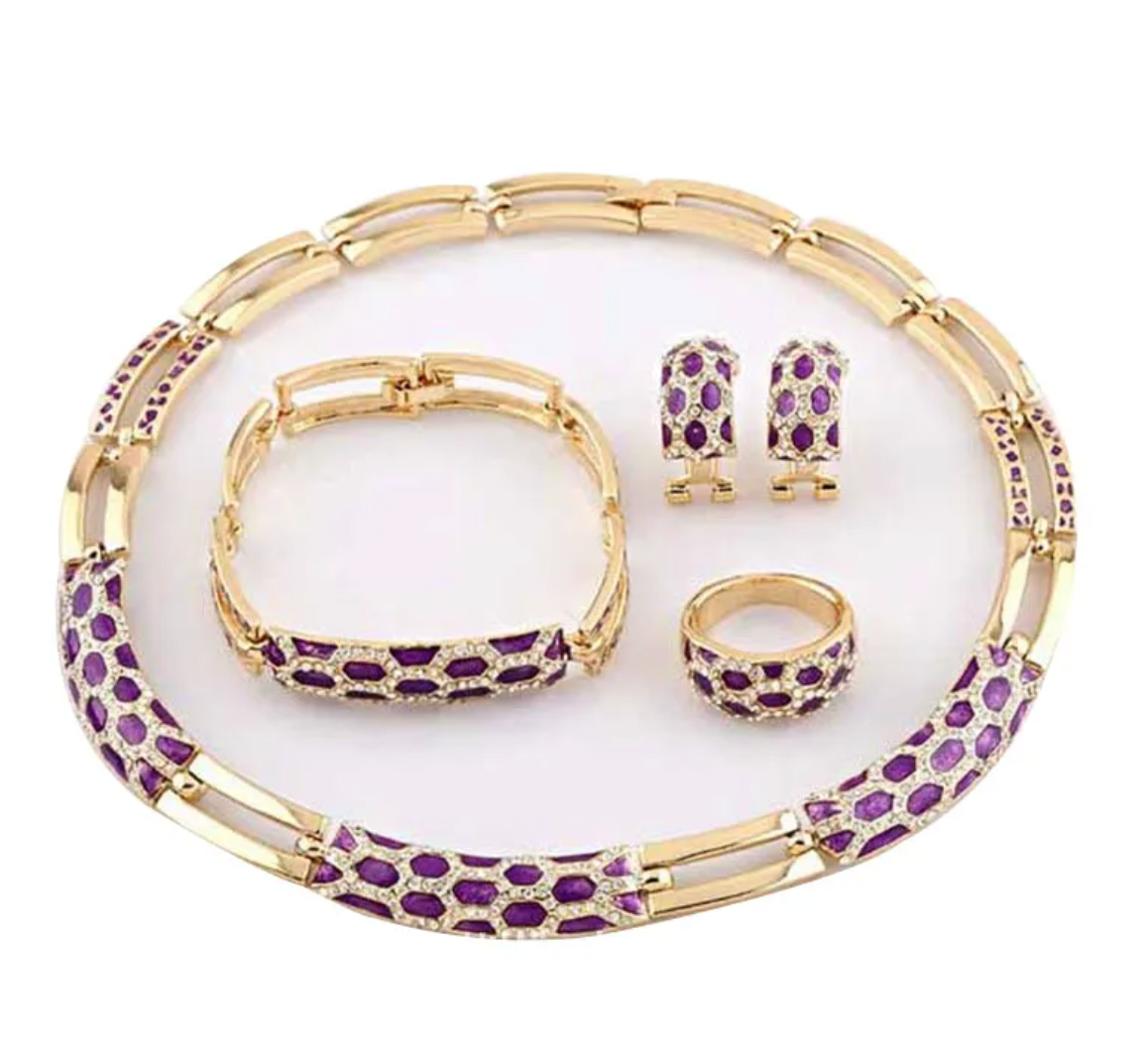 Necklace and Earrings Jewellery Set