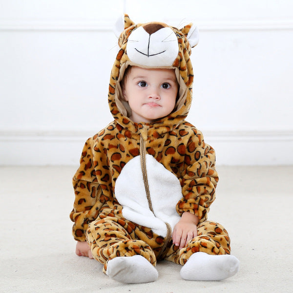 MICHLEY Plush Animal Romper