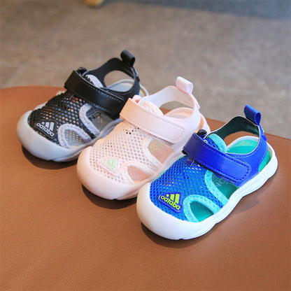 Baby Girl Mesh Casual Sandals – Soft Sole Toddler Shoes