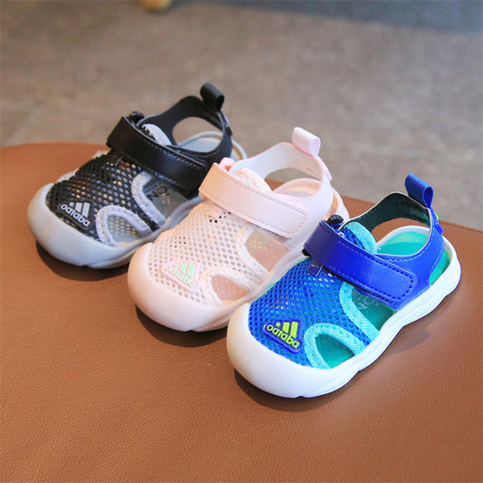 Baby Girl Mesh Casual Sandals – Soft Sole Toddler Shoes