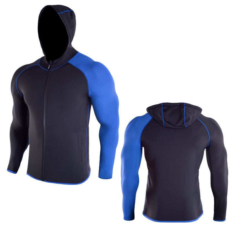 Herren Sportjacke | Color-Block Trainingsjacke
