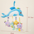 Mobile musical en peluche pour bébé