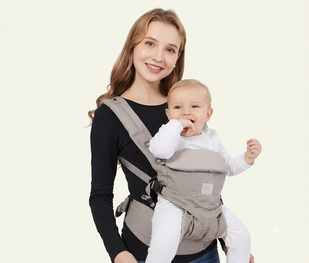 360° Baby-Tragetuch aus Baumwolle für unterwegs