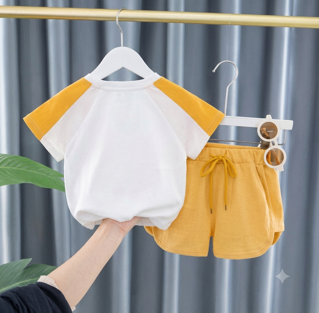 Weiches Sommer Baby Kleidung Set | Jungen & Mädchen Mode, 2-teilig