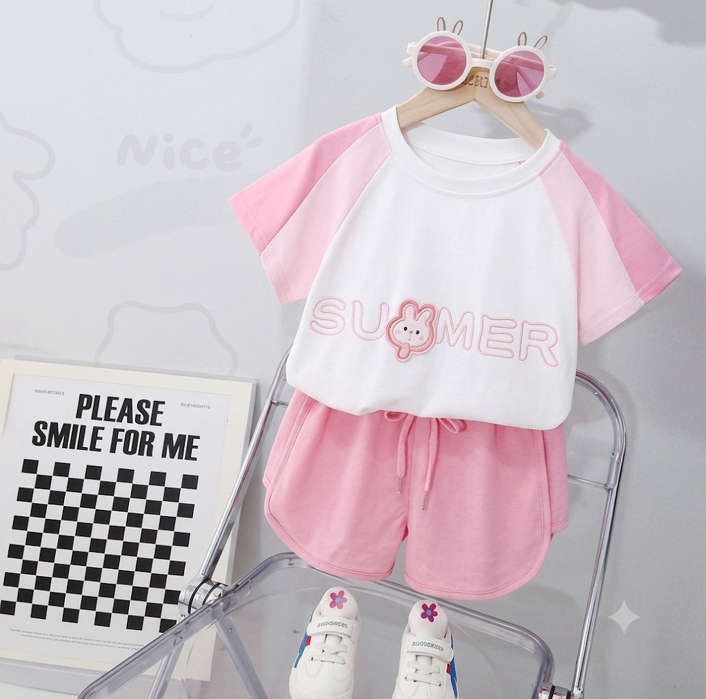 Weiches Sommer Baby Kleidung Set | Jungen & Mädchen Mode, 2-teilig