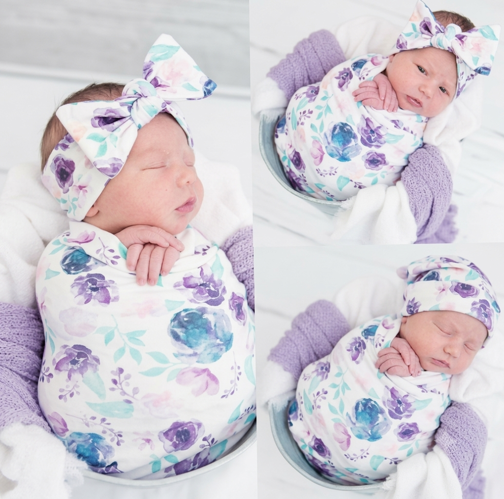 Baby Pucktuch-Set mit Sommerdecke und Mütze